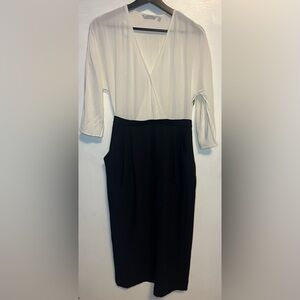 & Other Stories Black & White Dress